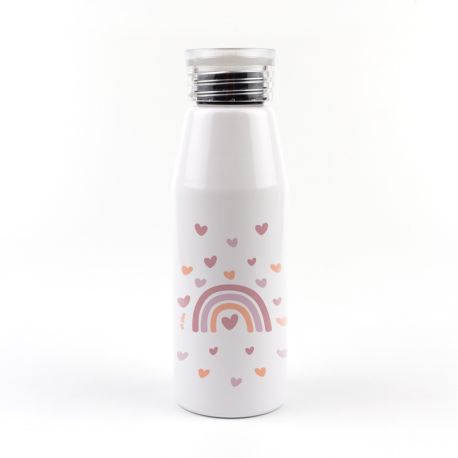 Pink heart 150ml personalized Babby Bottle