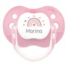 Chupete Classic Deco Arcoíris Blush Personalizado