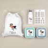 Pack Mi Equipo para el Cole con Petate Superhéroe personalizado + Regalo Marcaprendas