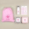 NUEVO Pack Mi Equipo para el Cole con Petate Estrella Rosa personalizado + Regalo Etiquetas objetos
