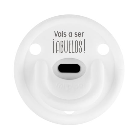 Chupete Gummy Divertido Vais a ser ¡Abuelos!, elige color 