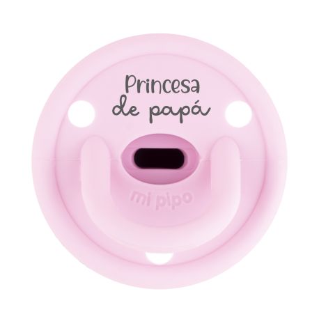 Chupete Gummy Divertido Princesa de papá, elige color 