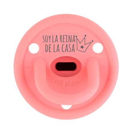 Chupete Gummy Divertido Soy la Reina de la casa, elige color 