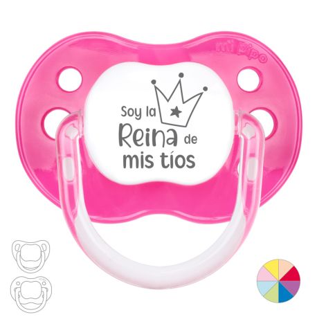 Classic Pacifier Name + Heart