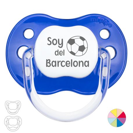 Chupete Divertido Soy del Barcelona