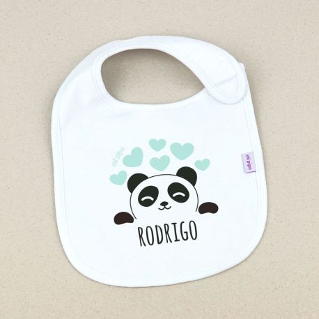 Bib Personalized Name + Crown  +3M