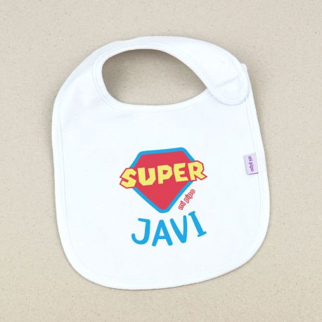 Bib Personalized Name + Crown  +3M