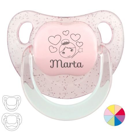 Chupete Personalizado Nombre + Hada