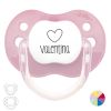 Chupete  Personalizado Nombre + Corazón