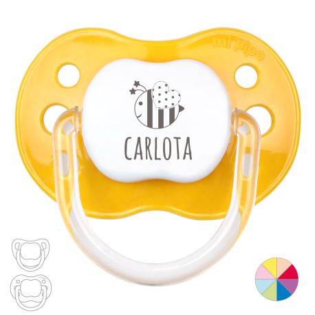 Chupete Personalizado Nombre + Abejita