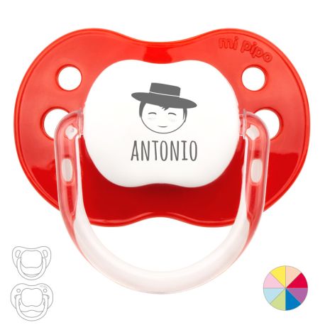 Chupete Personalizado Nombre + Niño feria