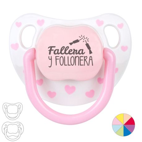 Chupete Divertido Fallera y Follonera