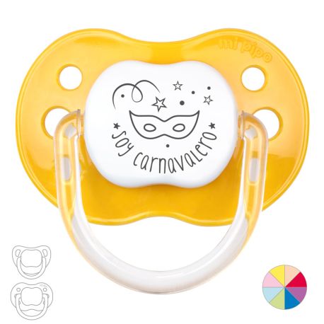 Pacifier "Happy Carnival!!"