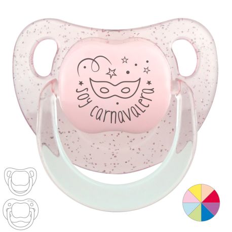 Pacifier "Happy Carnival!!"