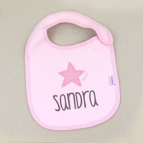 Bib Personalized Name + Crown  +3M