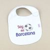 Babero Divertido Soy del Barcelona