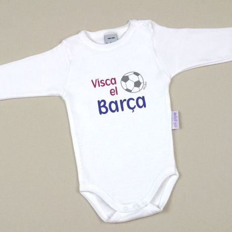 Babidu Body Divertido Visca el Barça