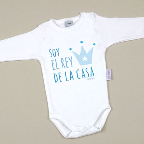 Babidu Body Basic Funny I Love Mommy with Pink Star