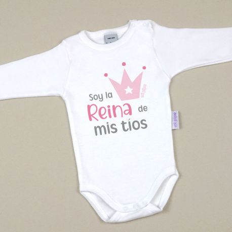 Babidu Body Basic Funny I Love Mommy with Pink Star