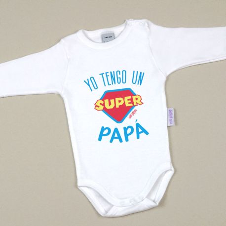 Babidu Body Divertido Yo tengo un Súper Papá