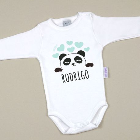 Babidu Body Basic Funny I Love Mommy with Pink Star