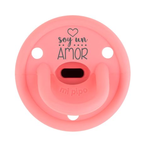 Chupete Gummy Divertido Soy un amor, elige color 