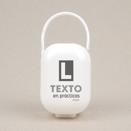 Cajita Portachupetes Divertida (Texto libre) en prácticas