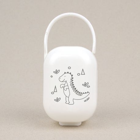 Cajita Portachupetes Divertida Dinosaurio