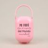 Cajita Portachupetes Divertida Mi (texto libre) es el/la mejor del mundo MUNDIAL