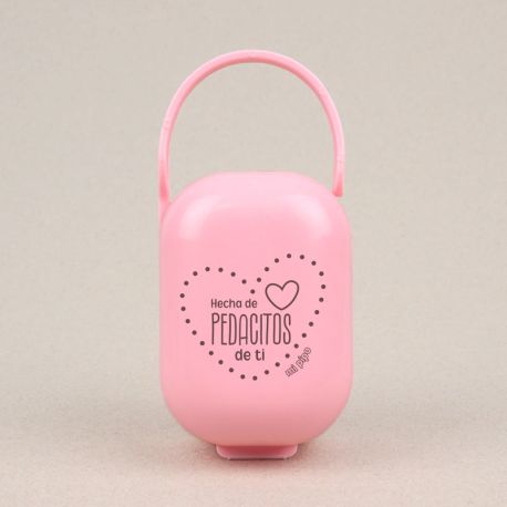 Cajita Portachupetes Divertida Hecha de pedacitos de ti