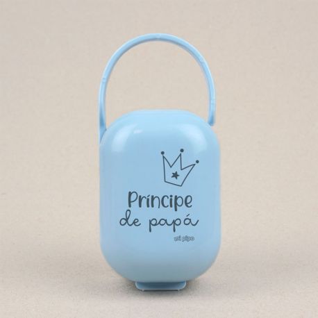 Cajita Portachupetes Divertida Príncipe de Mamá