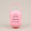 Cajita Portachupetes Divertida Princesa de Papá