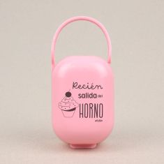 Cajita Portachupetes Divertida Recién salida del horno