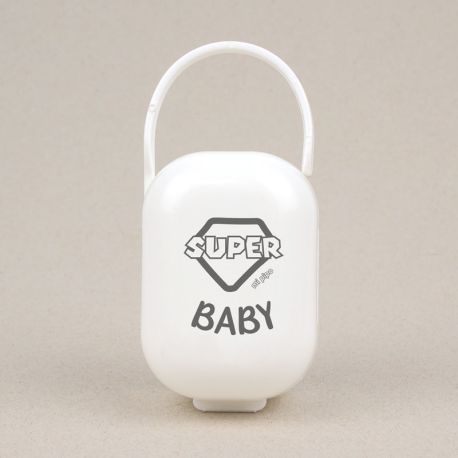 Cajita Portachupetes Divertida Súperbaby
