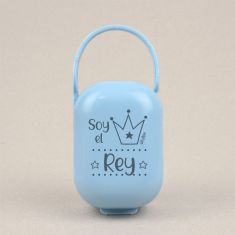 Cajita Portachupetes Divertida Soy el Rey