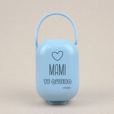 Cajita Portachupetes Divertida Mami Te Quiero