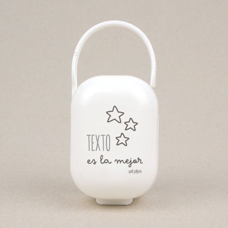 Cajita Portachupetes Divertida (Texto libre) es el/la mejor