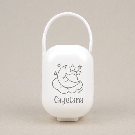 Cajita Portachupetes Nombre + Superman