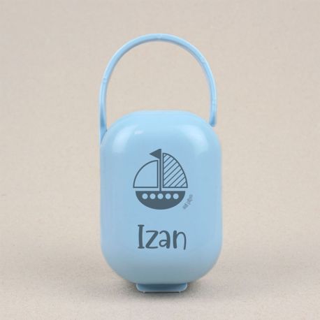 Cajita Portachupetes Nombre + Consola