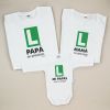 Pack 3 Prendas Papá en Prácticas /Mamá en Prácticas / Mis Papás están en prácticas