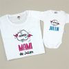 Pack 2 Prendas Personalizadas Supermami de (nombre niño)/ Super (nombre niño) Cómic