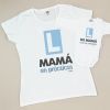 Pack 2 Prendas Mamá en prácticas / Mi Mamá está en prácticas Azul