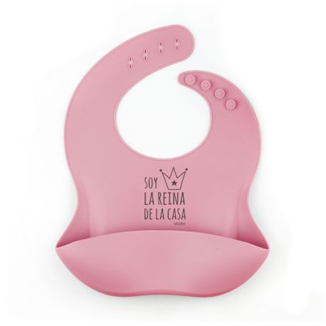 Blue rubber personalized Bib