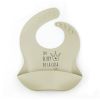 Blue rubber personalized Bib