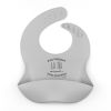 Blue rubber personalized Bib