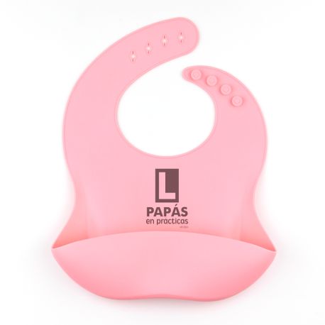 Blue rubber personalized Bib