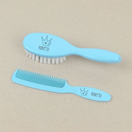 Set Cepillo y peine  Personalizado CORONA