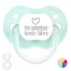 Chupete Divertido Te quiero (texto libre)