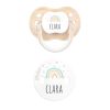 Pack Dúo Classic Deco Arcoíris Soft Beige Personalizado