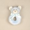 Dou-Dou Teddy Bear Head Blue +0M Personalized